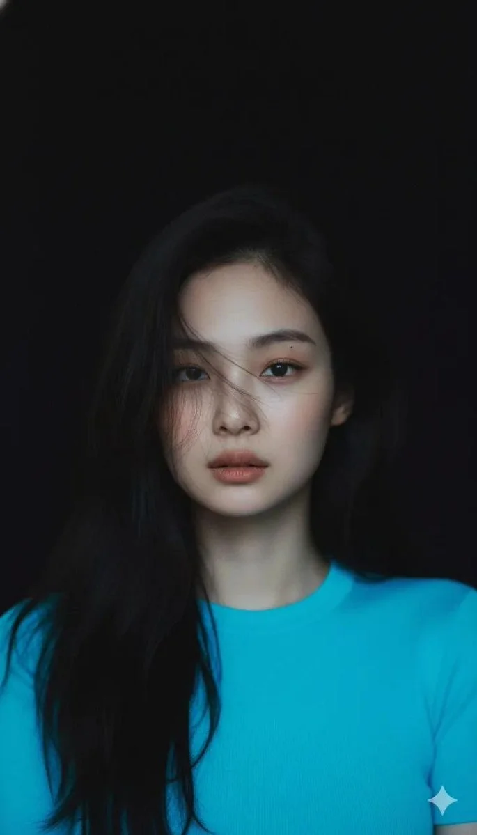 Cinematic Elegance: A Portrait of Poised Beauty