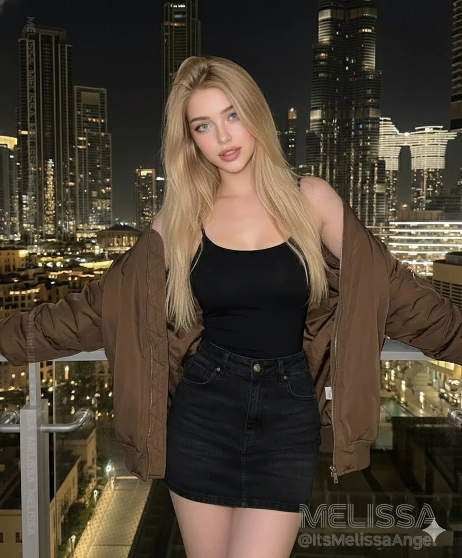 Cinematic Elegance Against Dubai's Dazzling Skyline