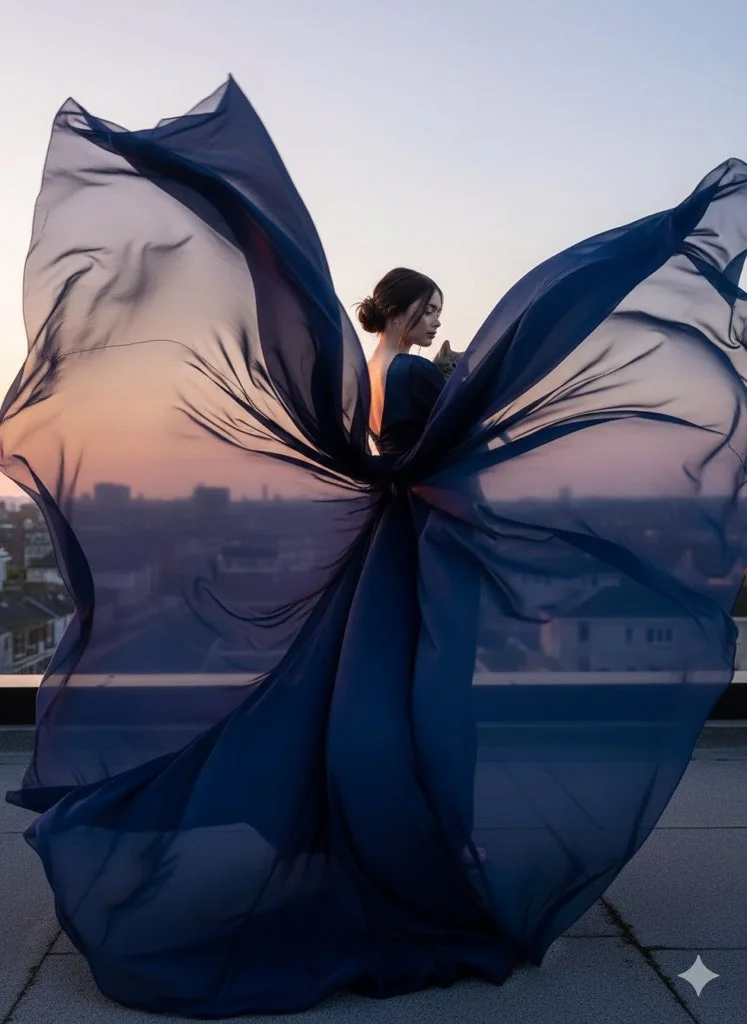 Cinematic Flair: Fashion in Motion