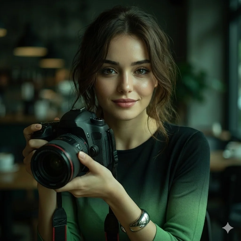 Cinematic Portrait: A Moment in Focus