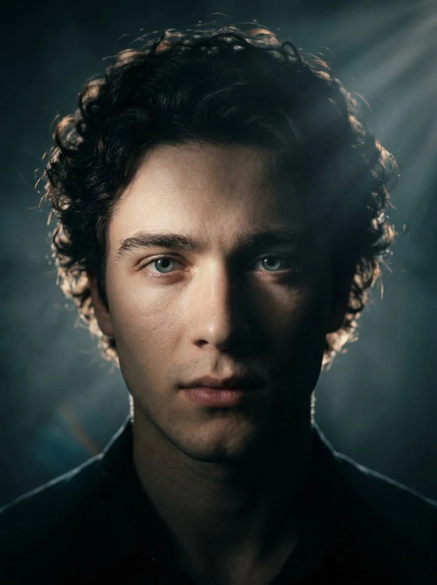 Cinematic Portrait in Moody Light