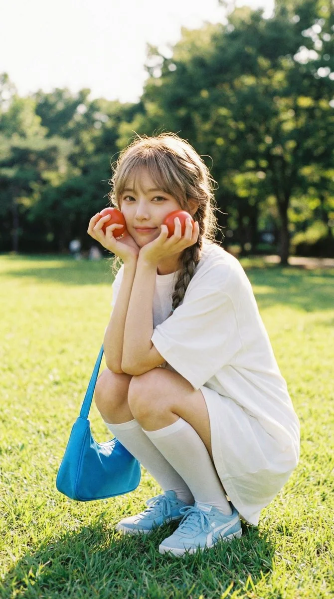 Cinematic Summer Bliss: A Playful Perspective