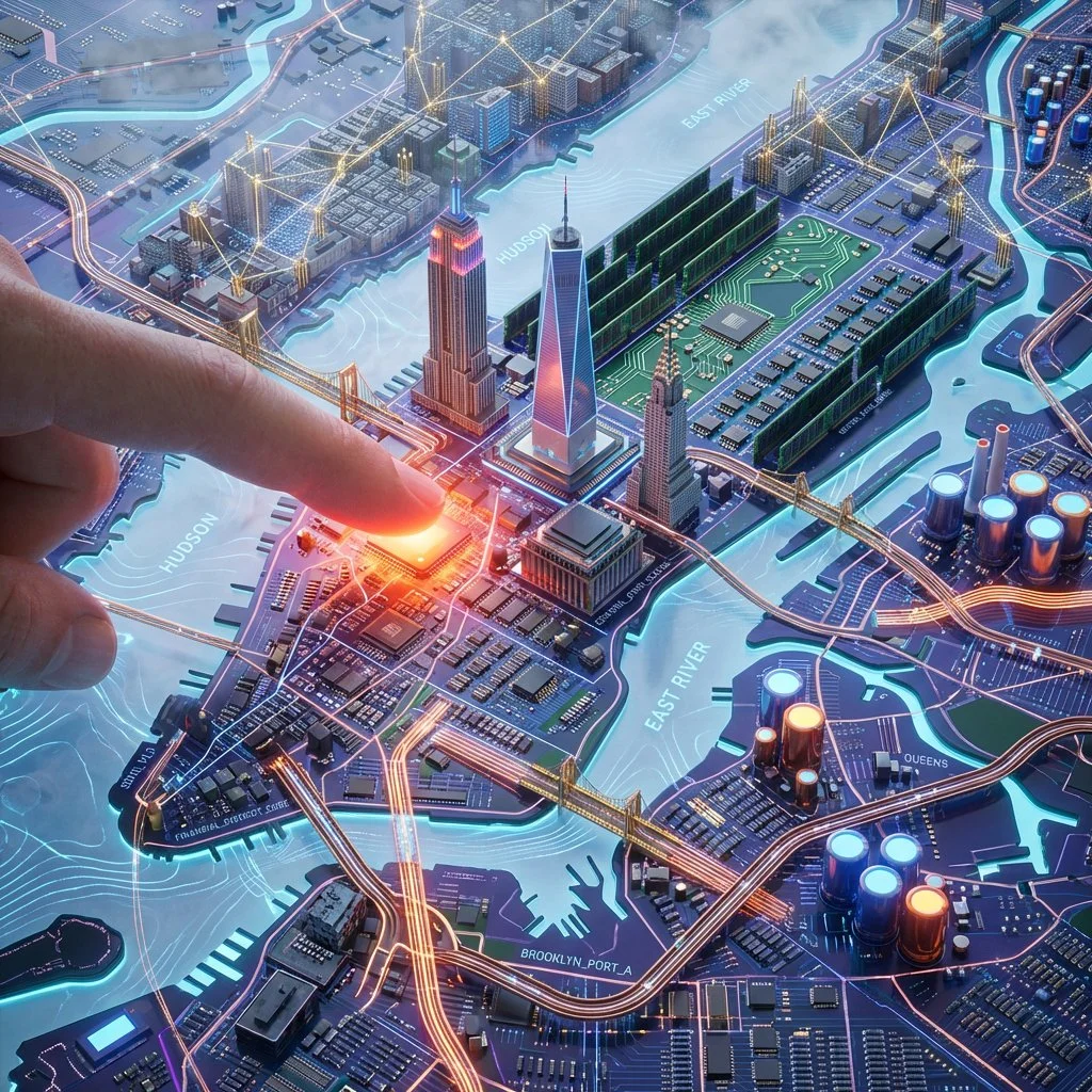 Circuit City: A Metropolis Transformed into Tech Wonderland