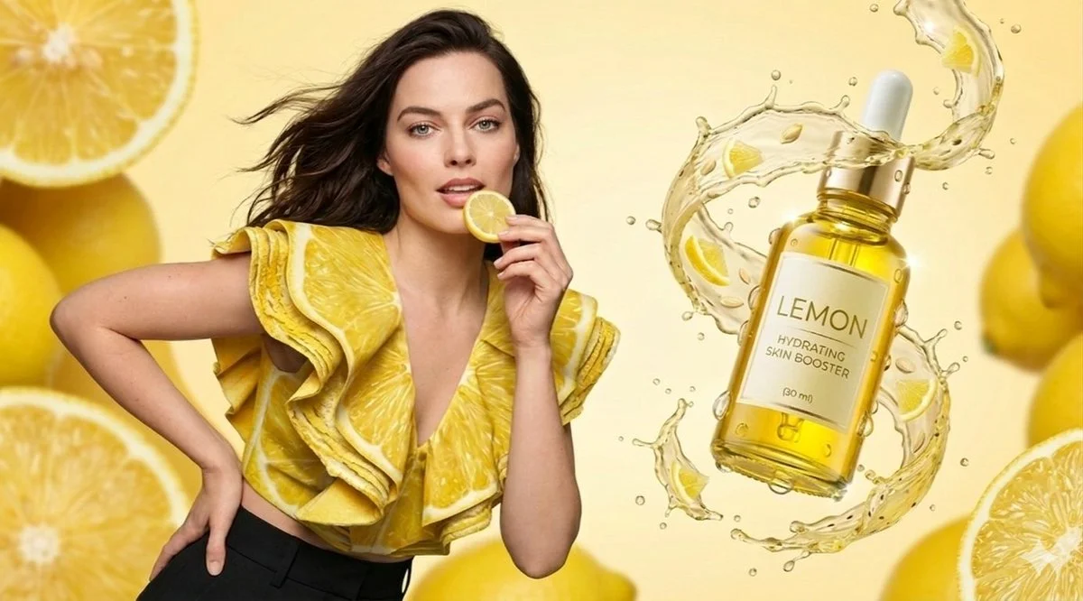 Citrus Couture: A Luxe Beauty Editorial