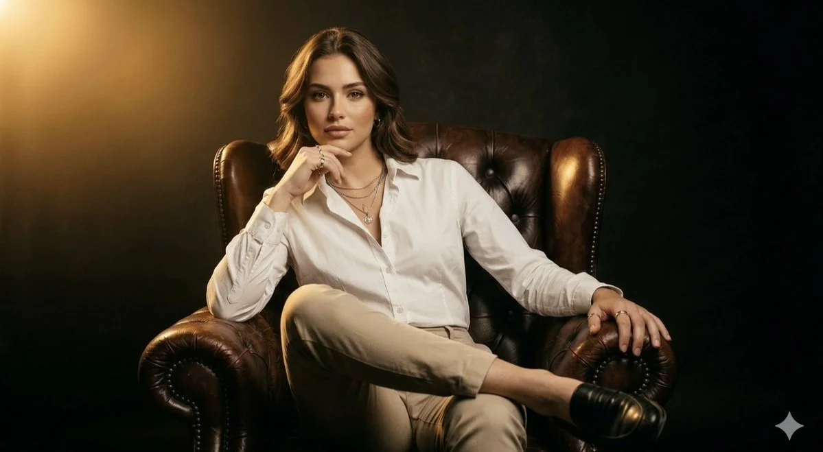 Classic Elegance in a Vintage Wingback Chair