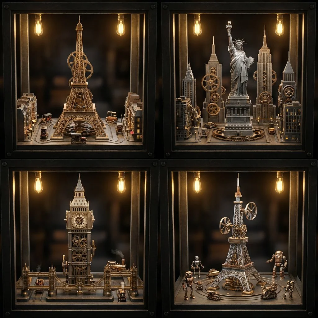 Cogs of Civilization: Cities as Automatons