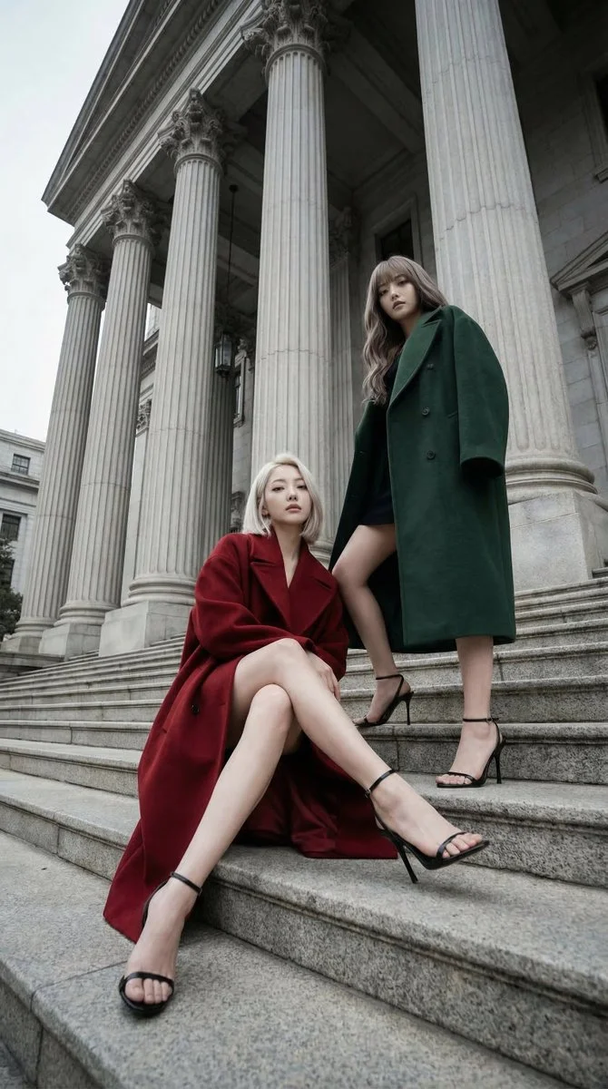 Color Clash: Red and Green Defied