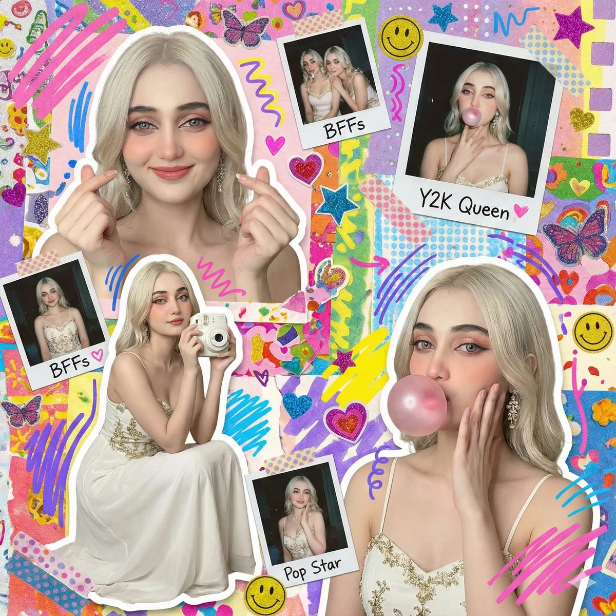 Colorful Vibes: Y2K Banana Style Unleashed! 🍌✨