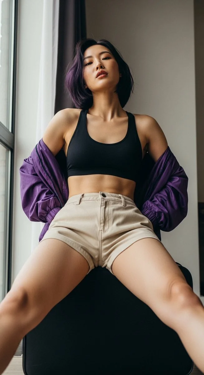 Commanding Presence: A Cinematic Portrait of Strength and Style