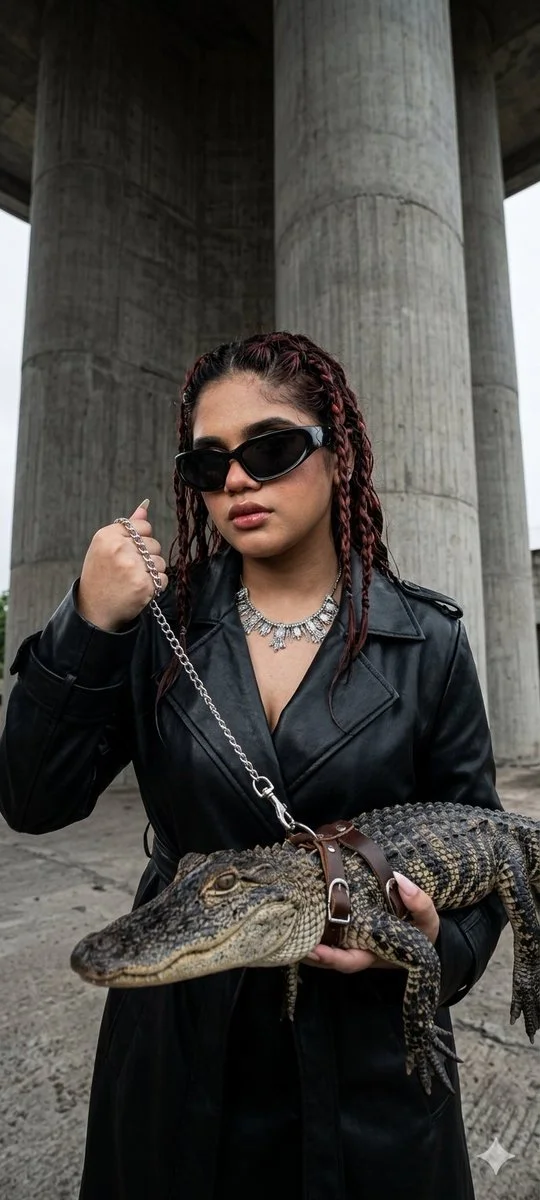 Concrete Command: The Femme Fatale and Her Alligator