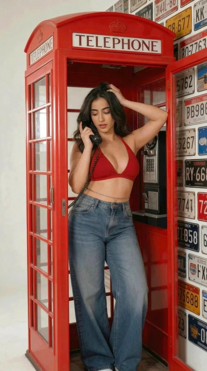 Confident Call in Vintage Style