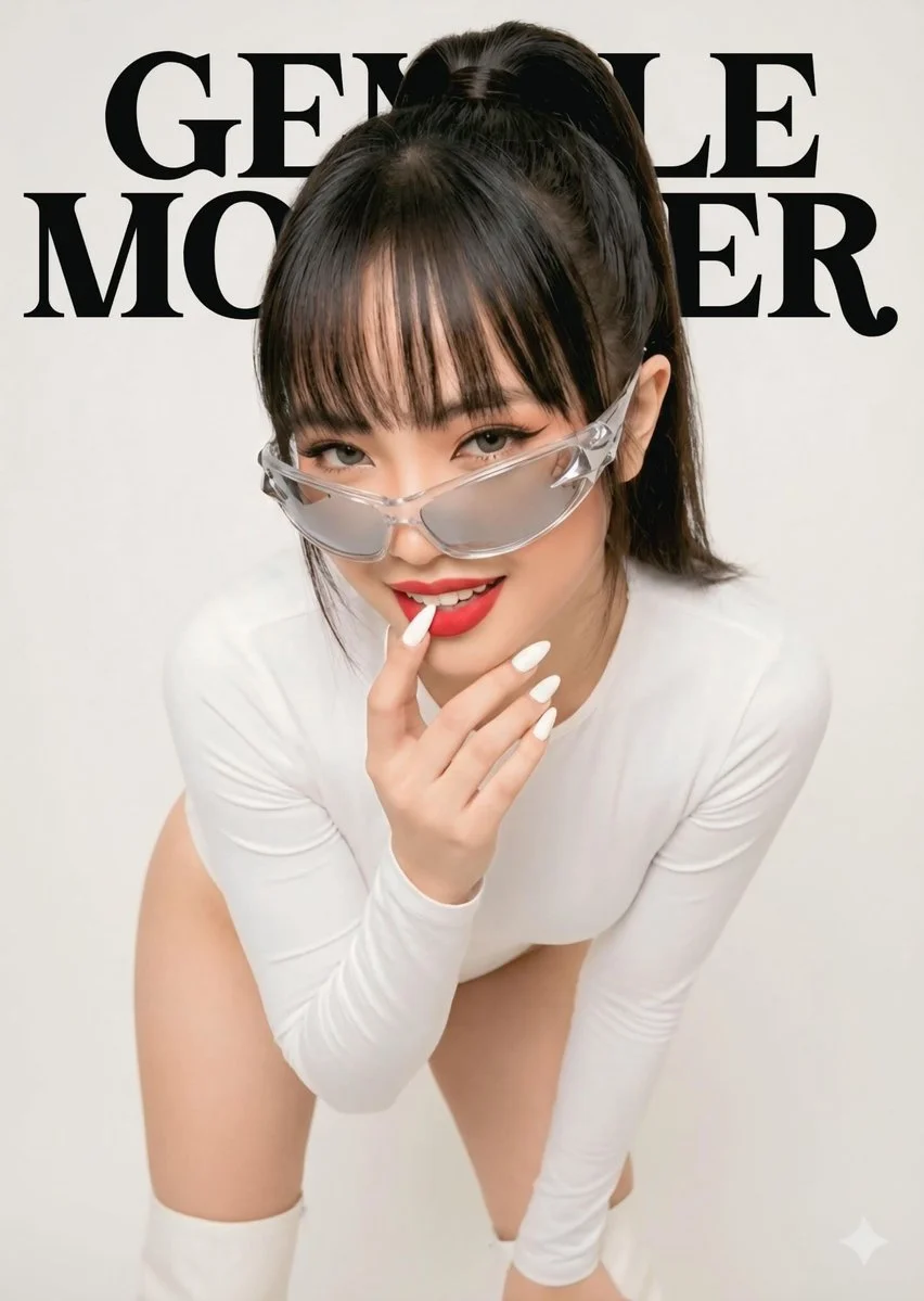 Confident Charm: A Fashionable Portrait