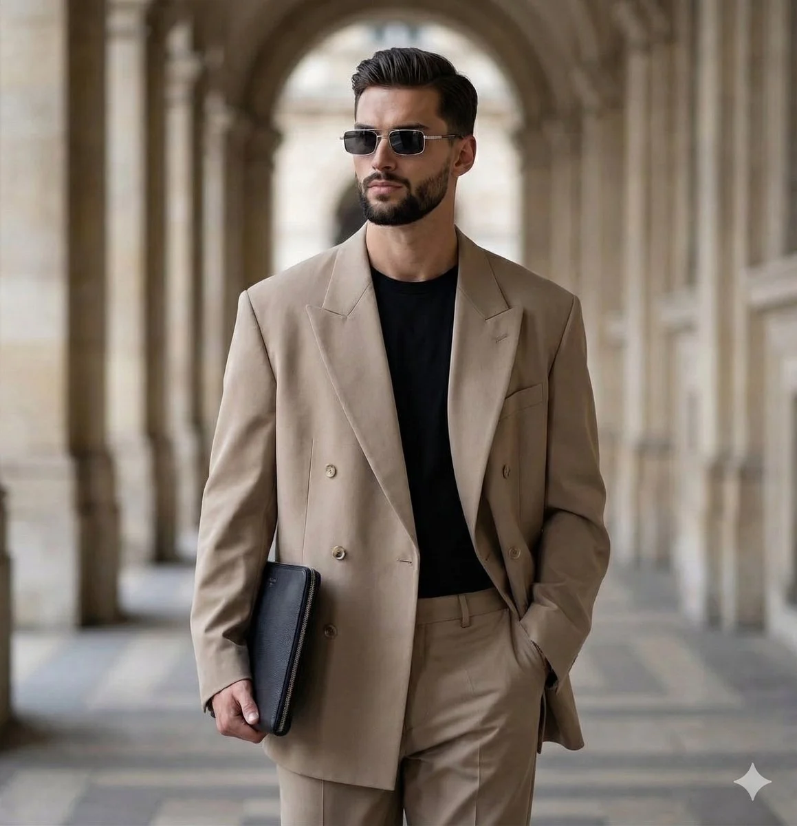 Confident Elegance in Urban Style