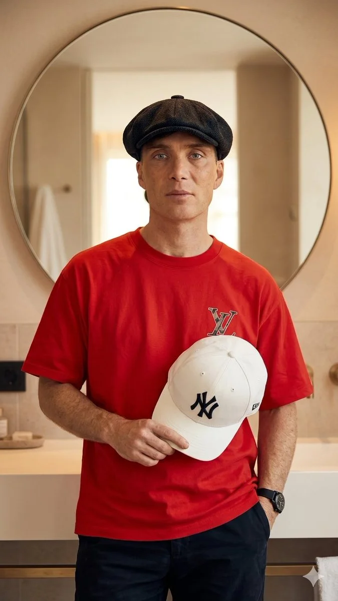 Confident Style in Minimalist Warm-Toned Bathroom