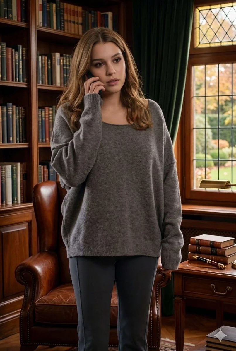 Contemplation in a Timeless Library Setting