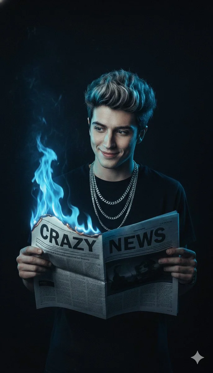 Contemplation in Flames