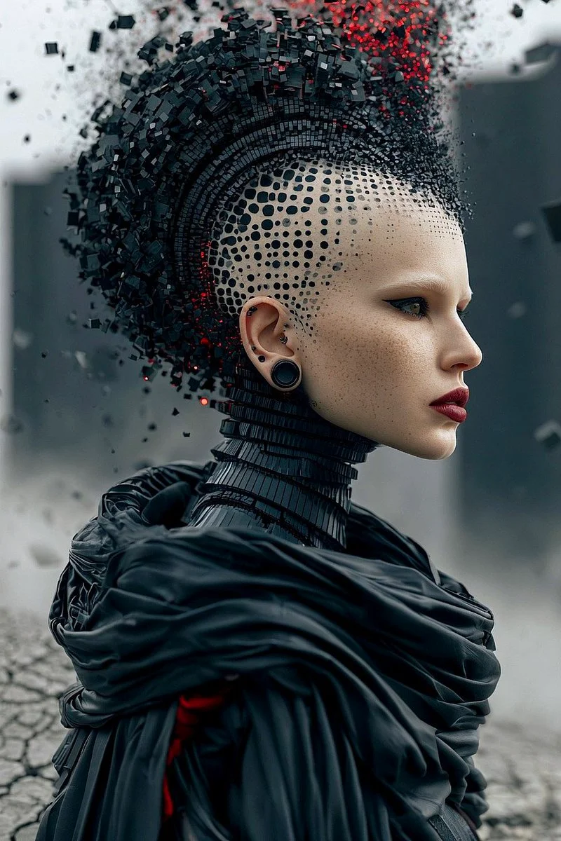 Corrupted Beauty: A Portrait of the Future