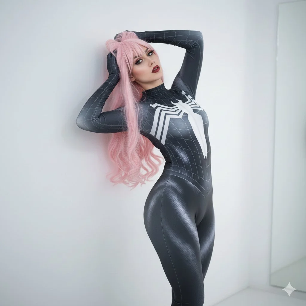 Cosmic Elegance: The Symbiote Queen Revealed