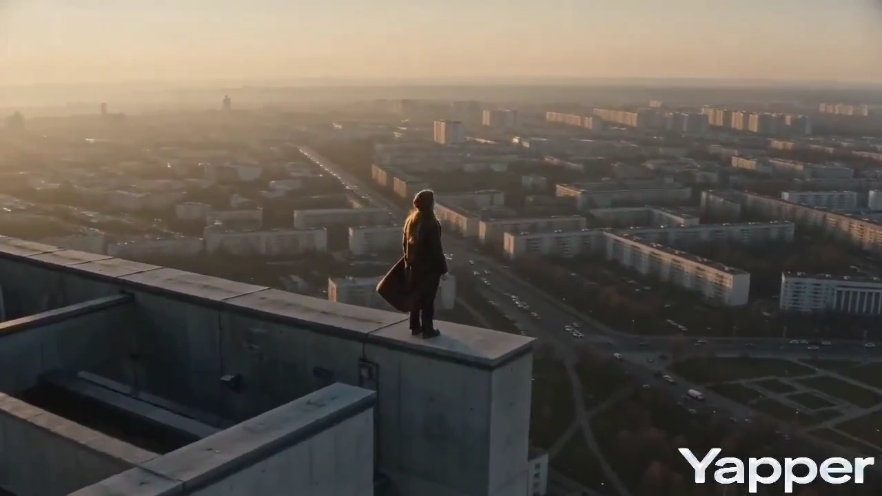 Aerial Solitude: The Beauty of a Concrete Dawn