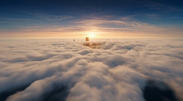 High-Speed Hypersonic Dive Over Megacity