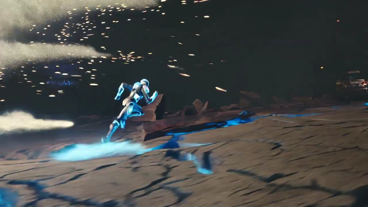 Hyper-Detailed Sci-Fi Combat in a Shattered City