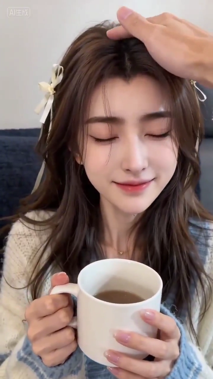 Morning Intimacy: Playful Tea Moments in Soft Light