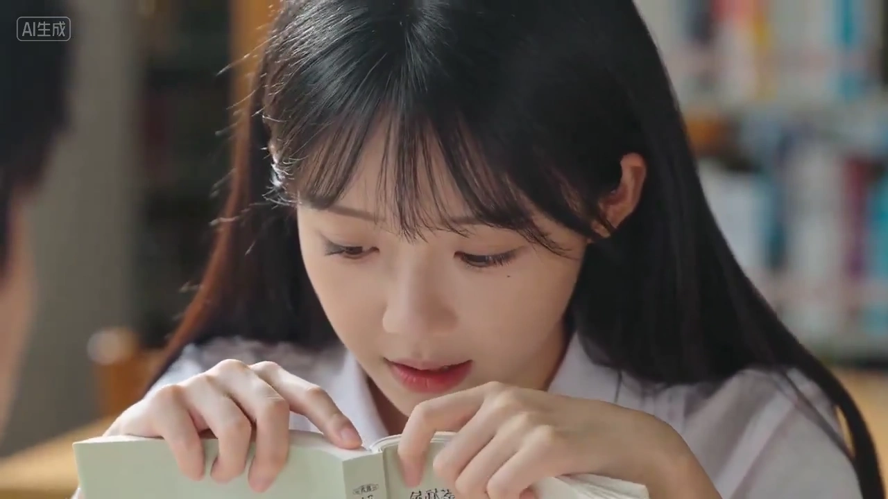 Campus Moments: Shy Glances and Summer Sunshine