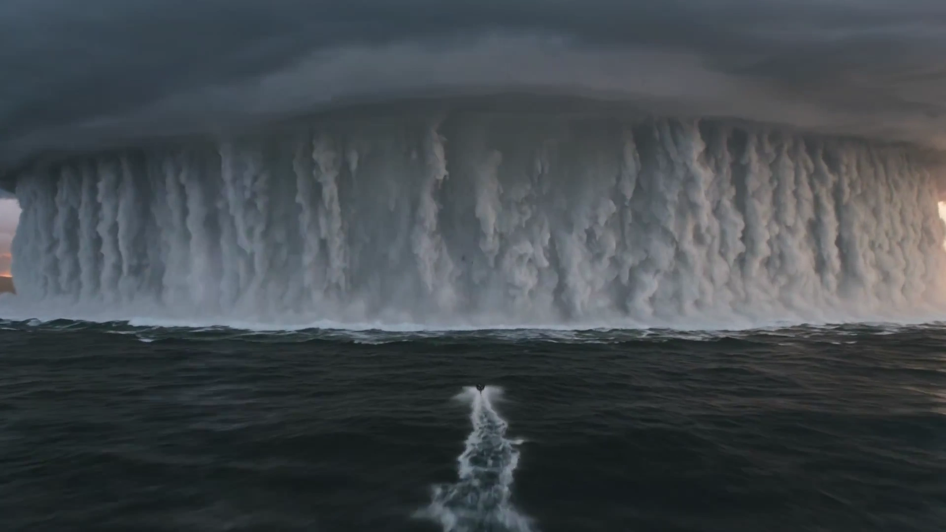 Chasing the Storm: Hydrofoil vs. Nature's Fury