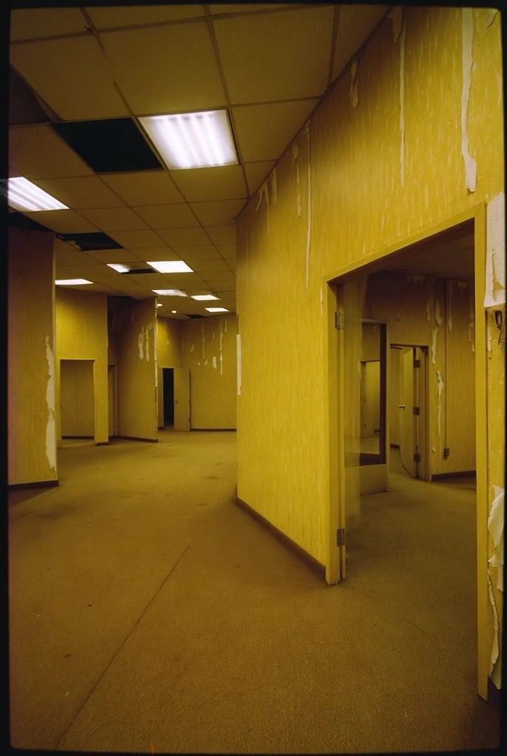 Endless Yellow Halls of Analog Dread