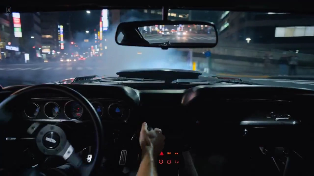 Neon Drifts: Tokyo's Midnight Chase in 15 Seconds