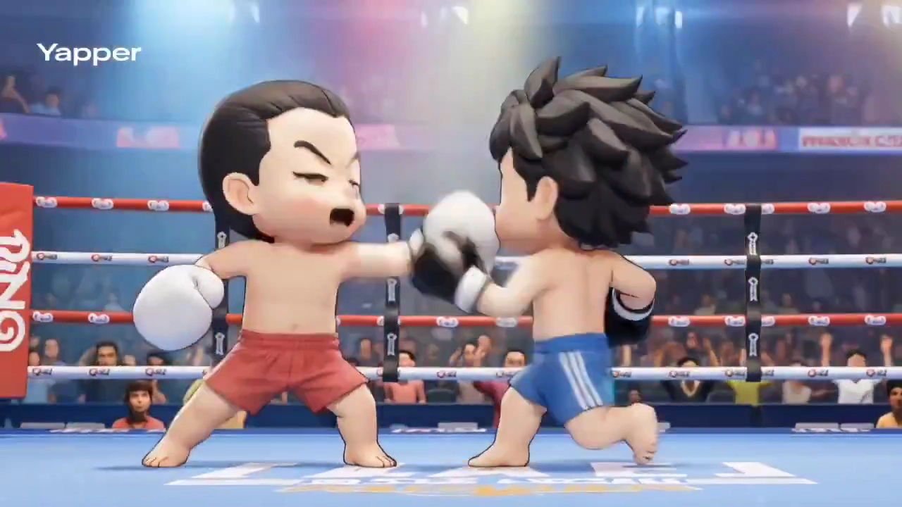Chibi Boxing Showdown: Lightning-Fast Knockout Action