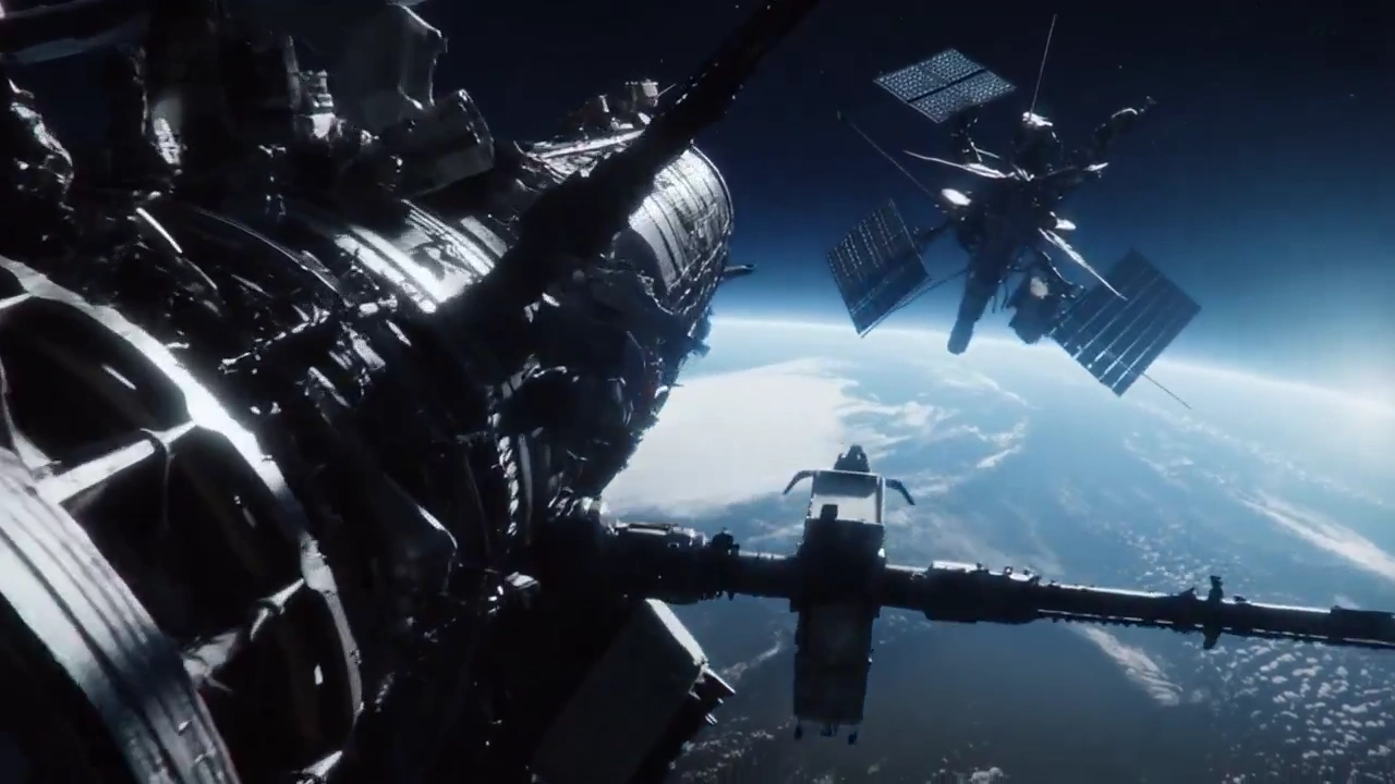 Explosive Space Station Chaos in Silent Orbit