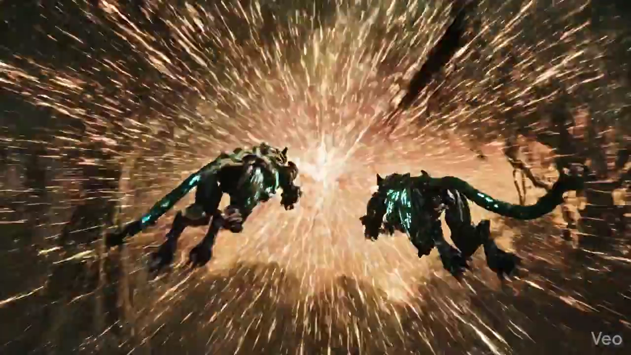 From Jungle Shadows to Desert Fury: Bio-Mechanical Chase