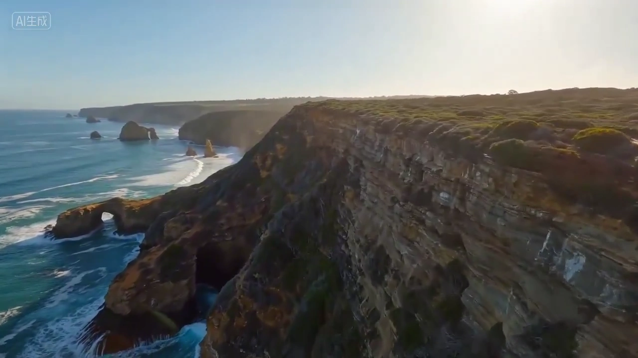 Orange Blaze: Extreme Wingsuit Through Coastal Canyons