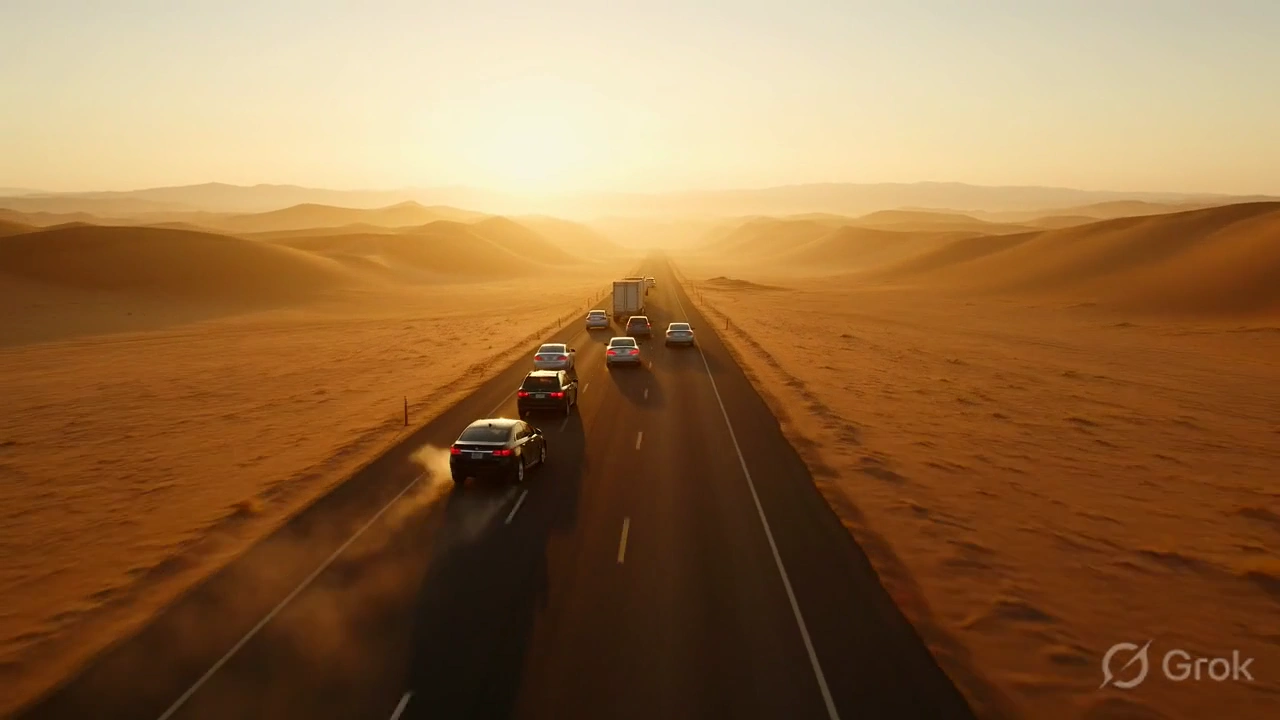 The Desert's Hidden Terror: A Creature's Emergence