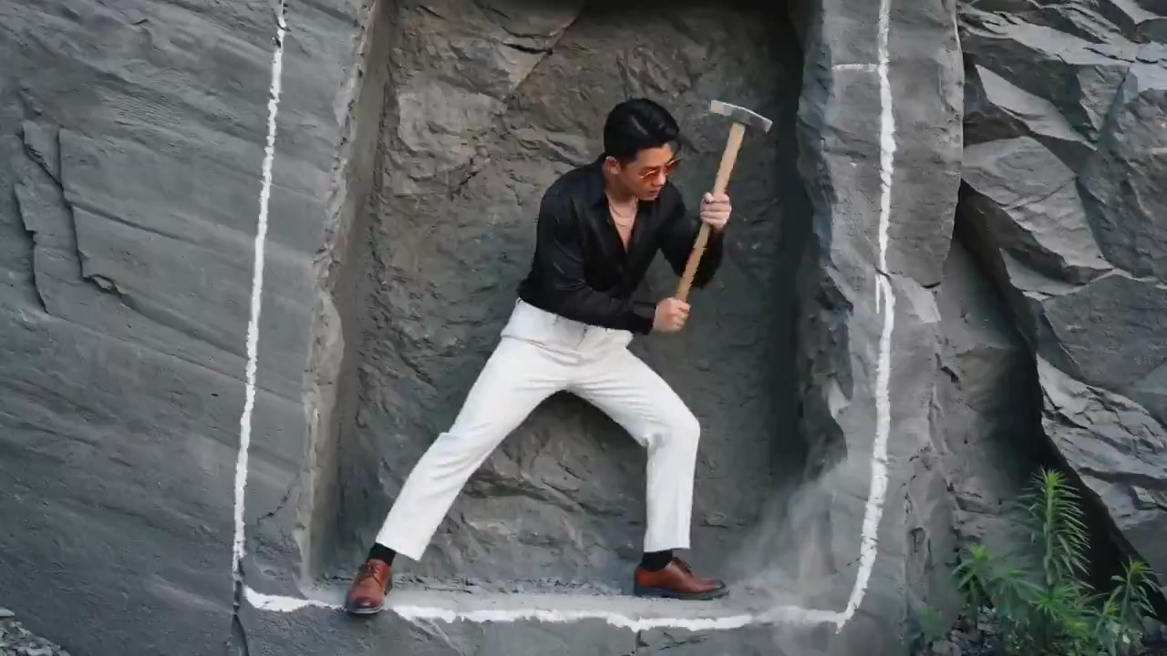 From Rock to Bar: Crafting a Hidden Mountain Retreat