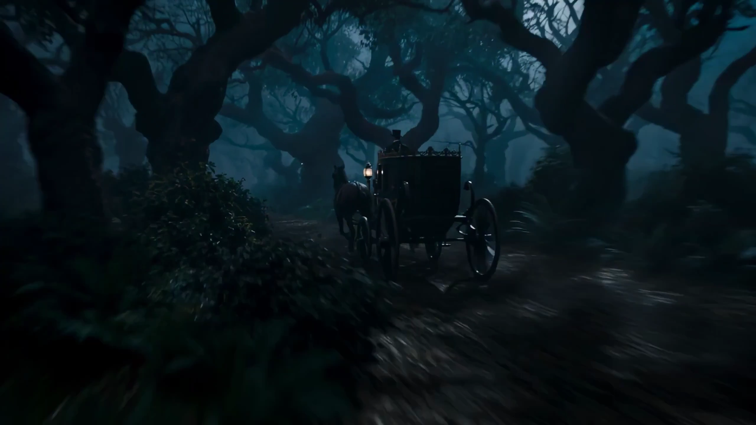 Silent Escape in a Dark Forest