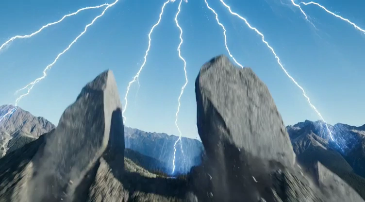 Sky Fractures to Unveil a Towering Celestial Behemoth