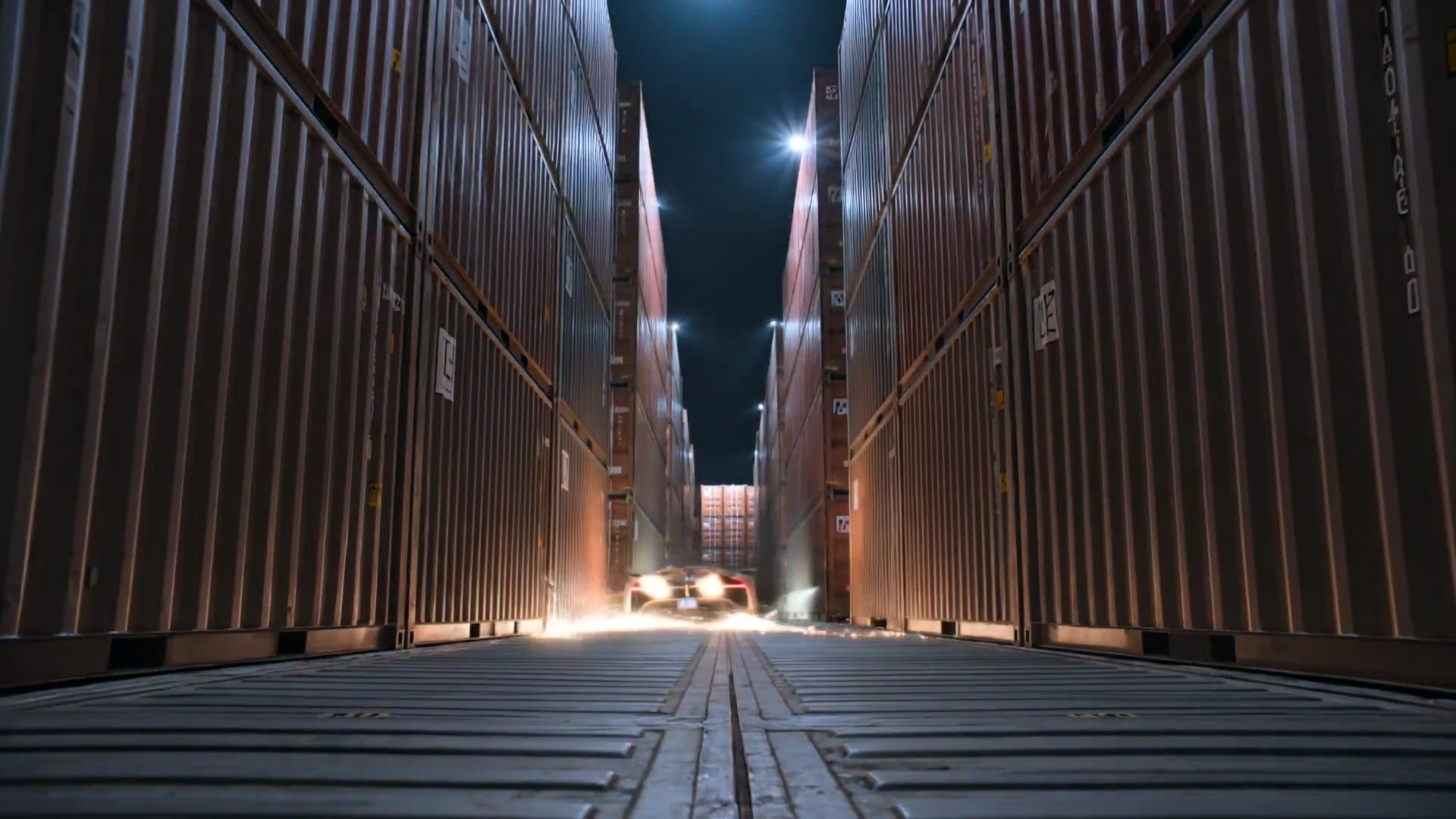 Speed and Sparks: High-Octane Container Race