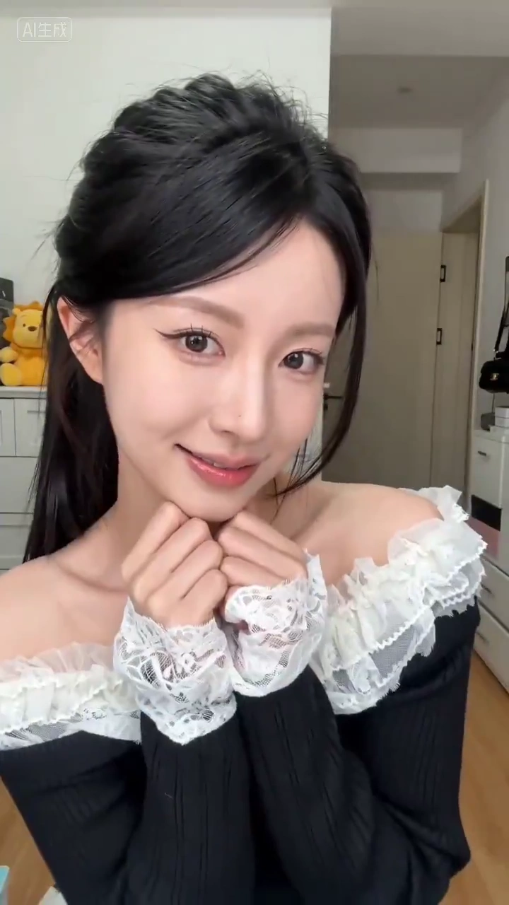 Charming Vlog from a Youthful Bedroom Scene