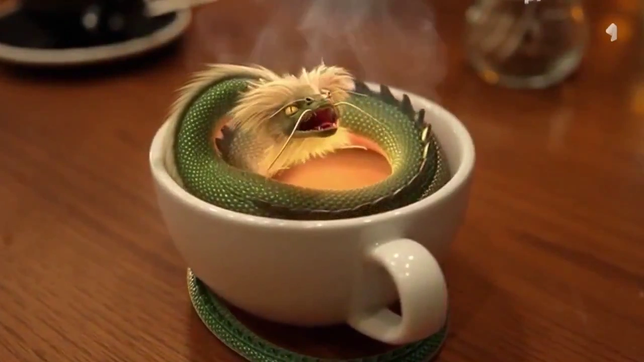 Café Mystique: The Enchanted Dragon and Its Brew