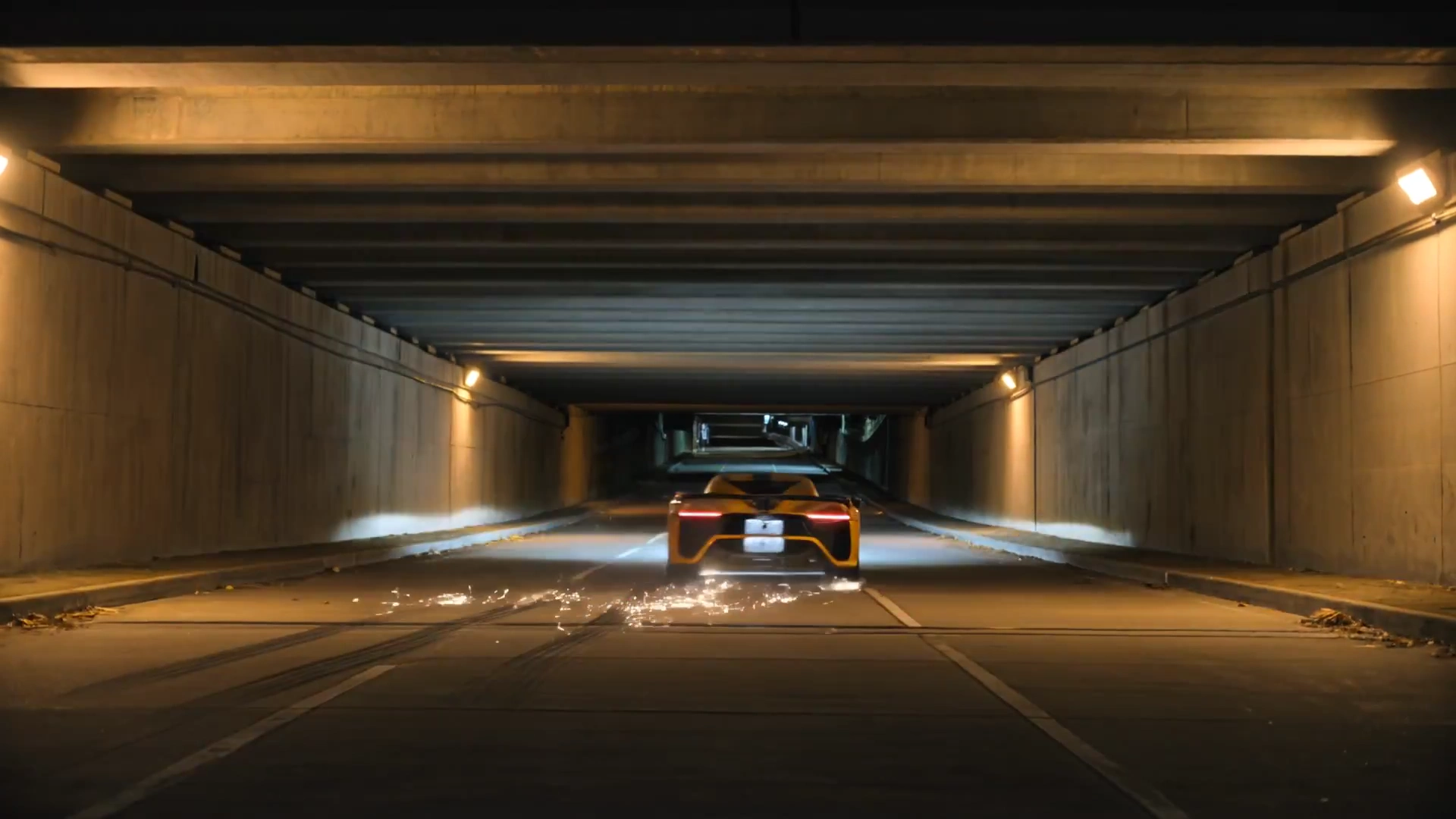 The Urban Underpass: A Hypercar's Unleashed Power