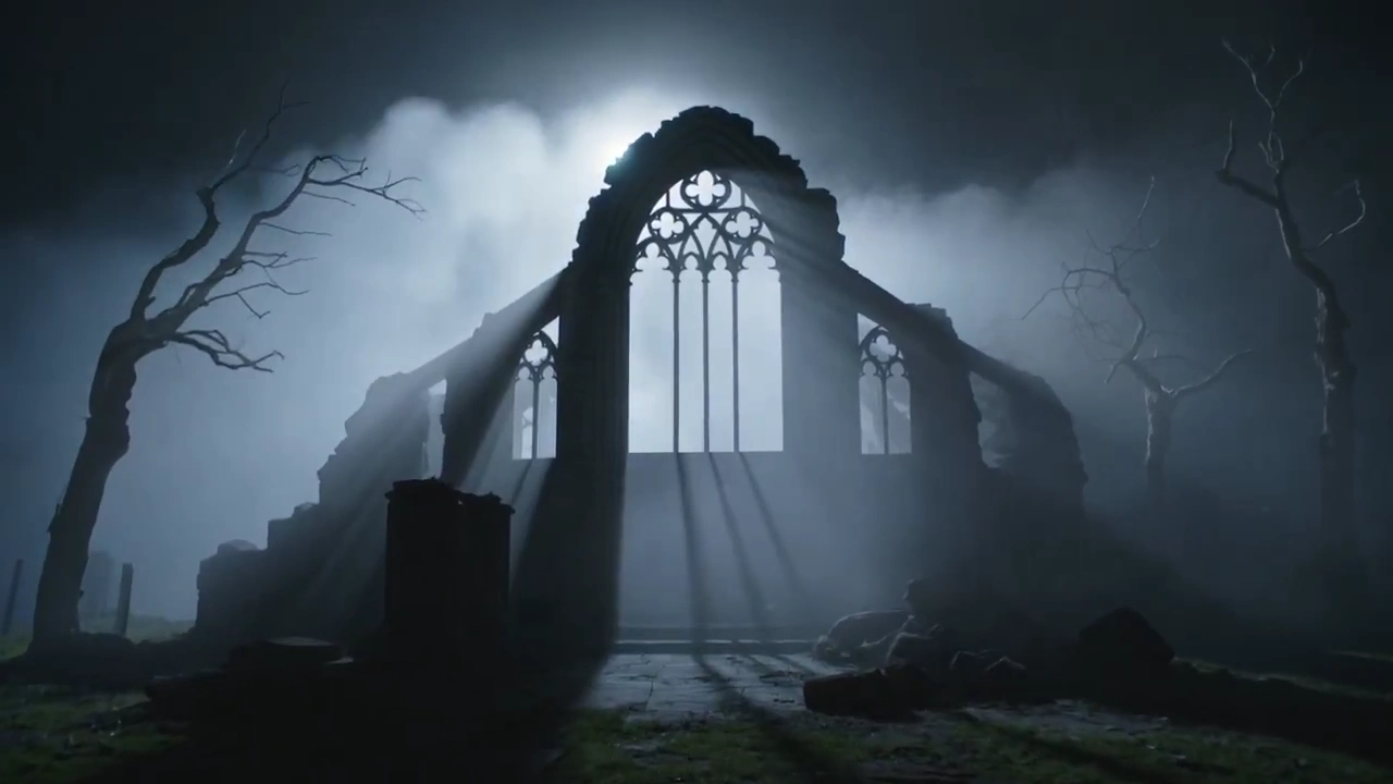 Mysterious Encounter in the Foggy Ruins