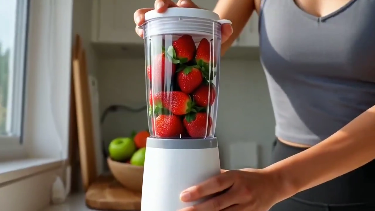 Dynamic Lifestyle Video Showcasing SmartBlendAu Blender’s Smoothie Magic