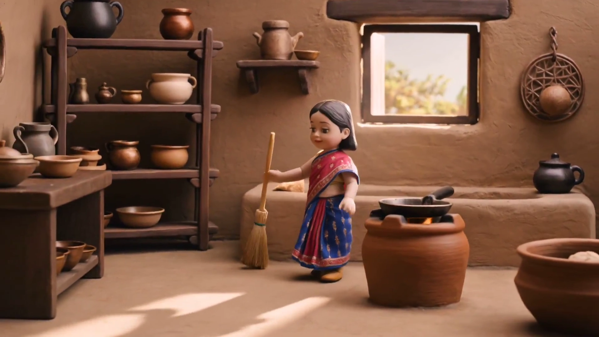 Hyper-Realistic ASMR: Doll’s Cozy Cooking and Cleaning Moments