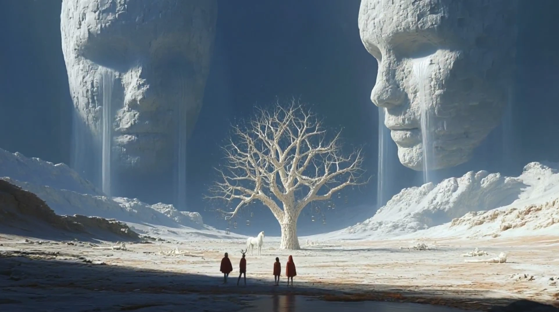 Collective Dream Vision Reveals Sci-Fi Valley and Ancient Whispering Giants
