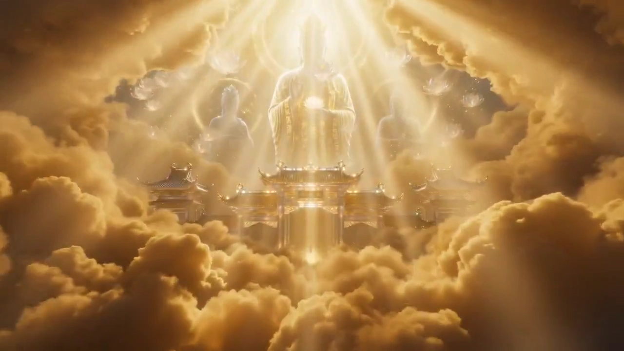 Cinematic Journey Through an Eastern Divine Sanctuary in 15 Seconds