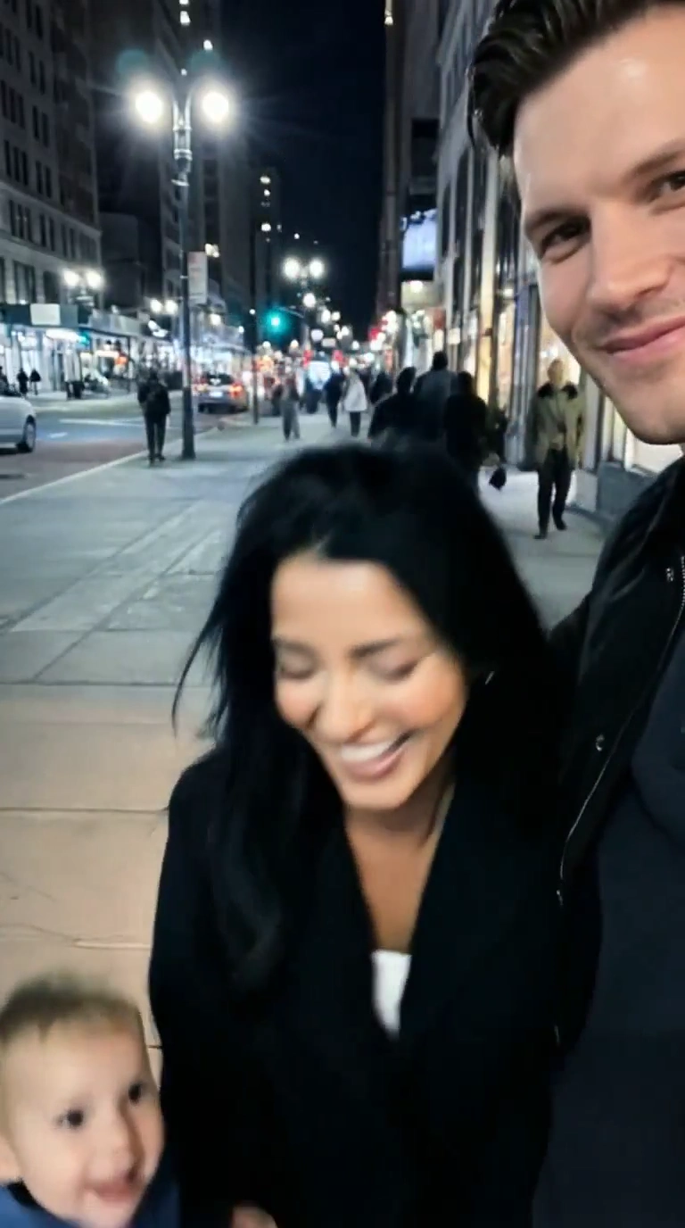 A genetic blend creates the perfect family portrait on city streets