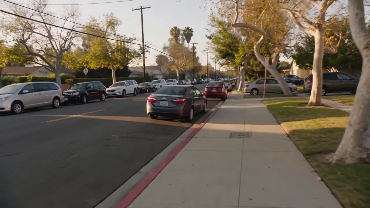 Chaotic Impact Through a Shoulder-Mounted Lens in Natural Light