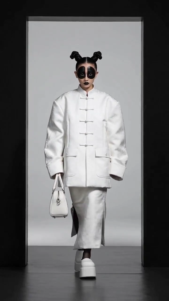 High-Contrast Stop-Motion Style in a Gothic Fashion Showcase